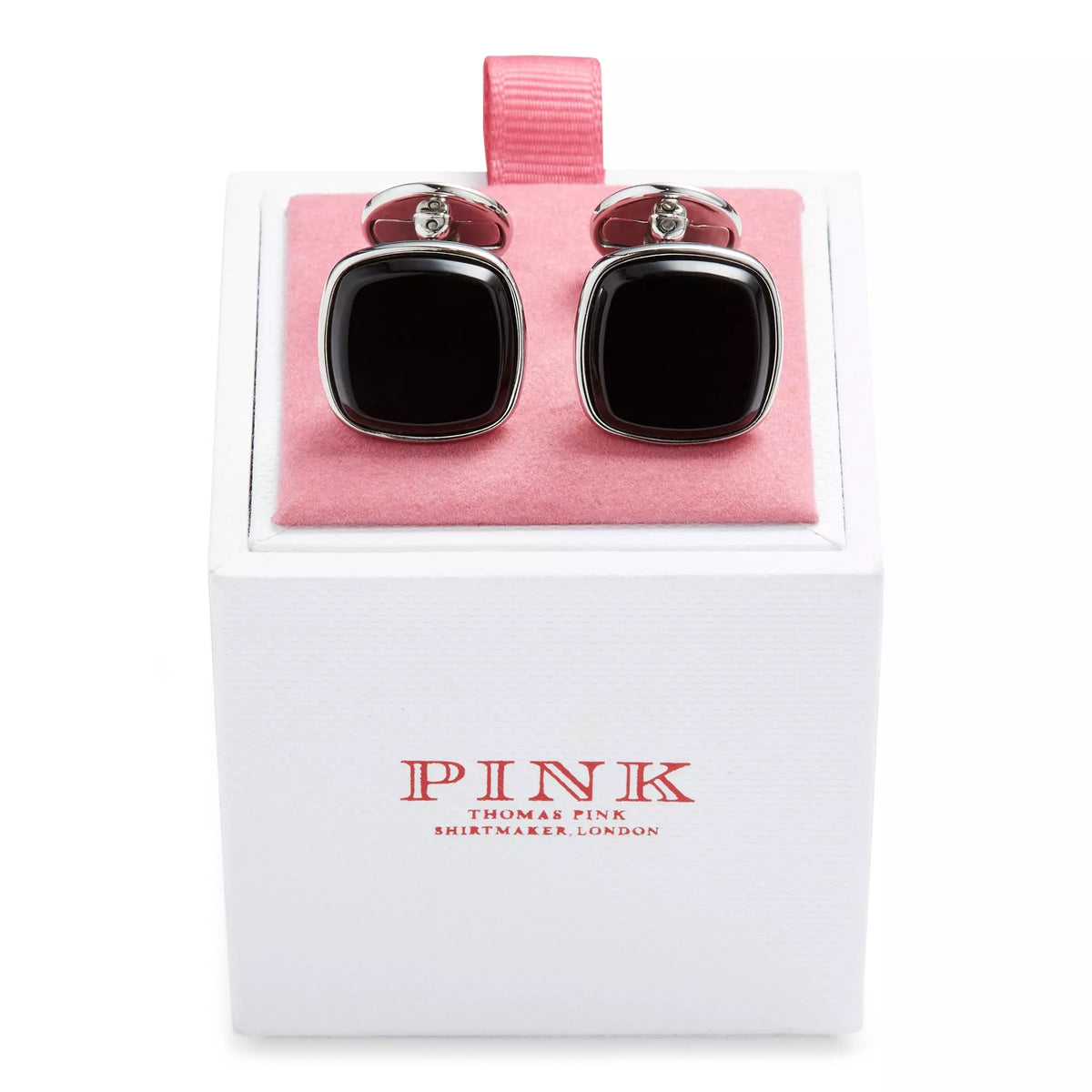 Black Semi Precious Onyx Cufflinks