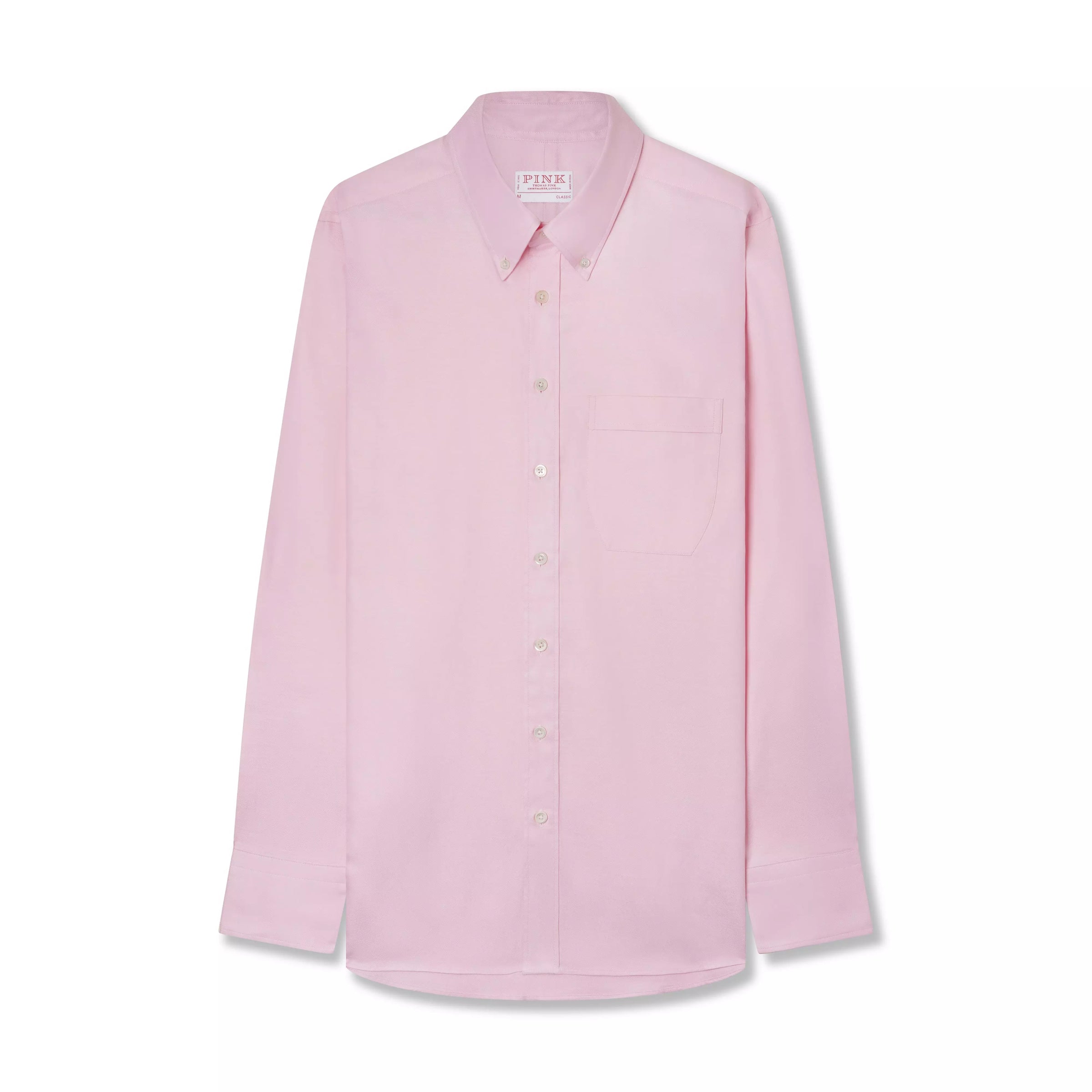 Pale Pink Classic Fit Smart Casual Button Down Weekend Oxford Shirt