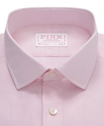 Pale Pink Slim Fit Ramses Poplin Formal Shirt