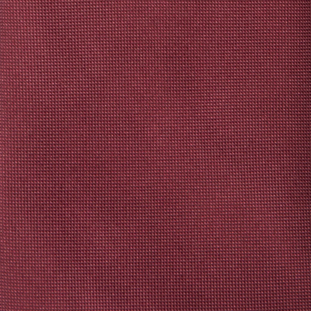 Burgundy Red Plain Woven Silk Tie